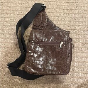 Travelon Brown Crossbody Bag